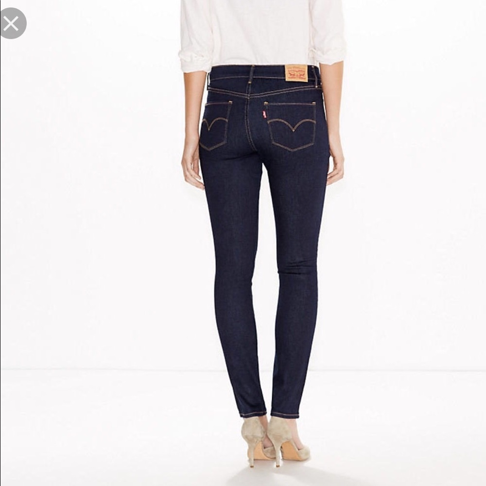 LEVI’S 311 dark dressy skinny jeans